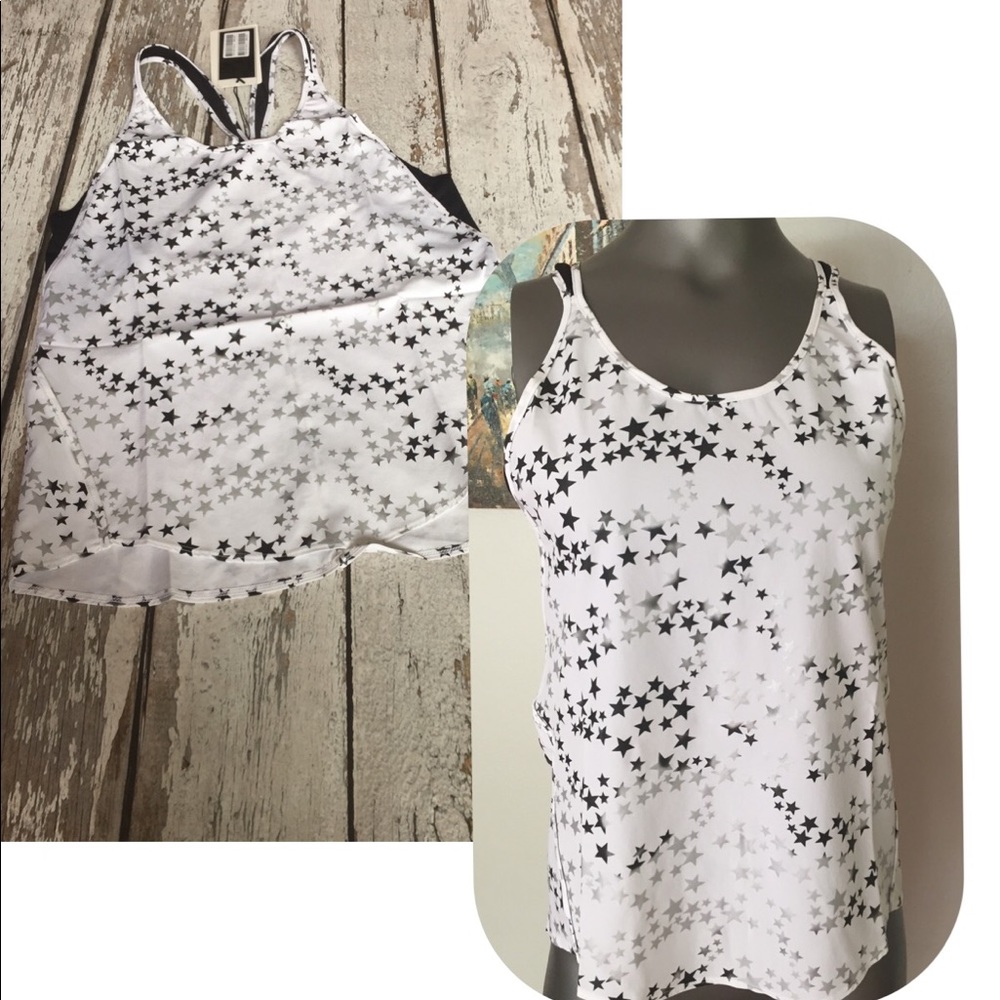 NWT - Avocado Star Exercise Tank - Sz S